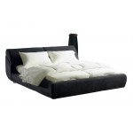 Wholesale DeRucci Bed Frame KB-117 (Dark Gray)